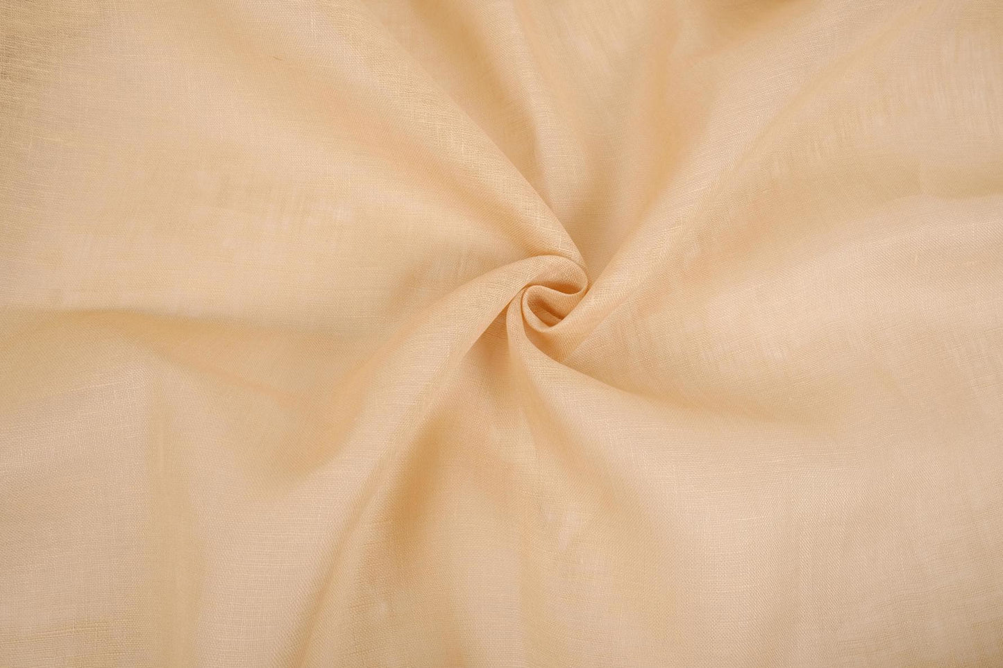 Sheer GAUZE linen fabric -  sand beige - 380SH