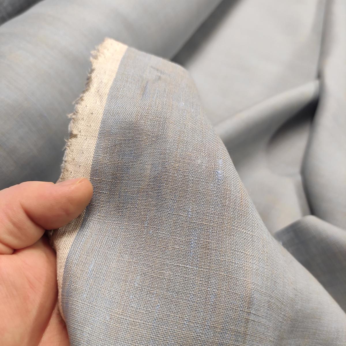 Chambre -  blue grey - line fabric - 124L