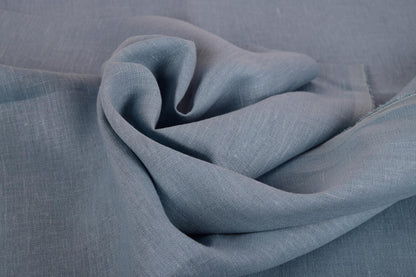 Water pale blue-green - linen fabric - 180gsm - 791M