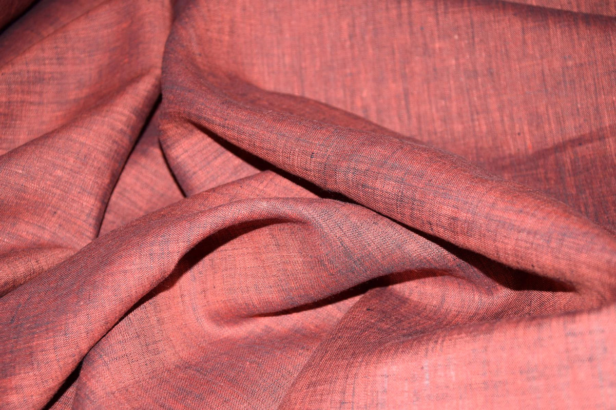 Red Linen Example Chambre red - linen fabric - 469A – LITHUANIAN LINEN