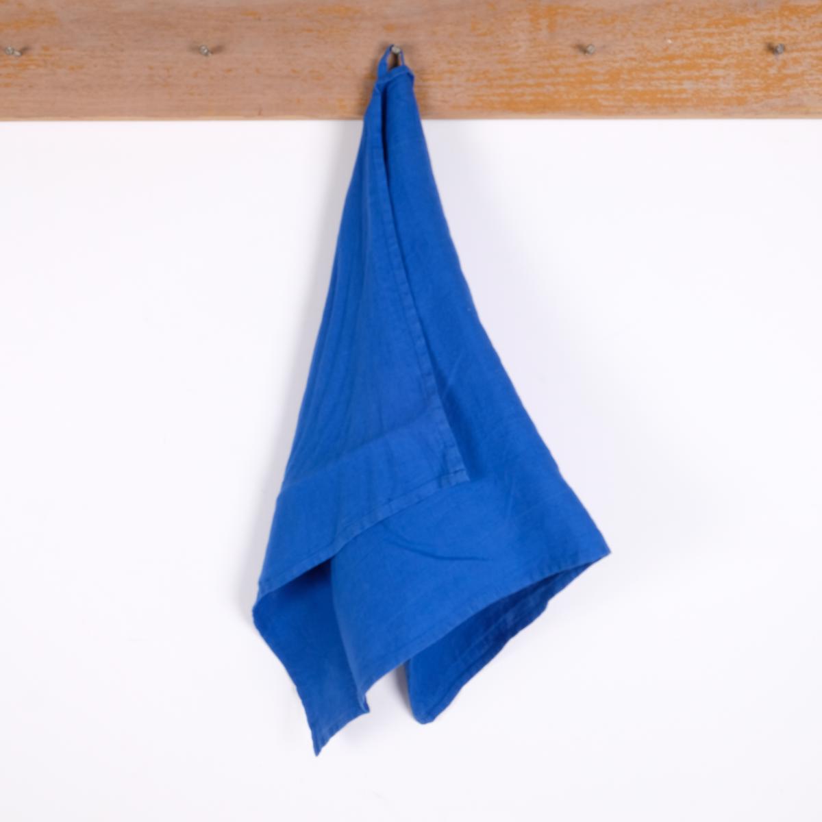 Blue Kitchen Rag Blue Royal - Kitchen towel – LITHUANIAN LINEN