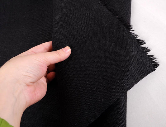 ASAKA - Extra heavy - rough black fabric - prewashed - 997H