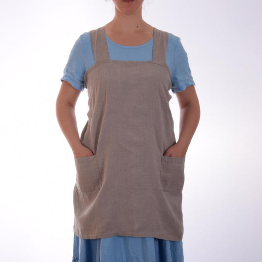 Natural - pinafore  apron