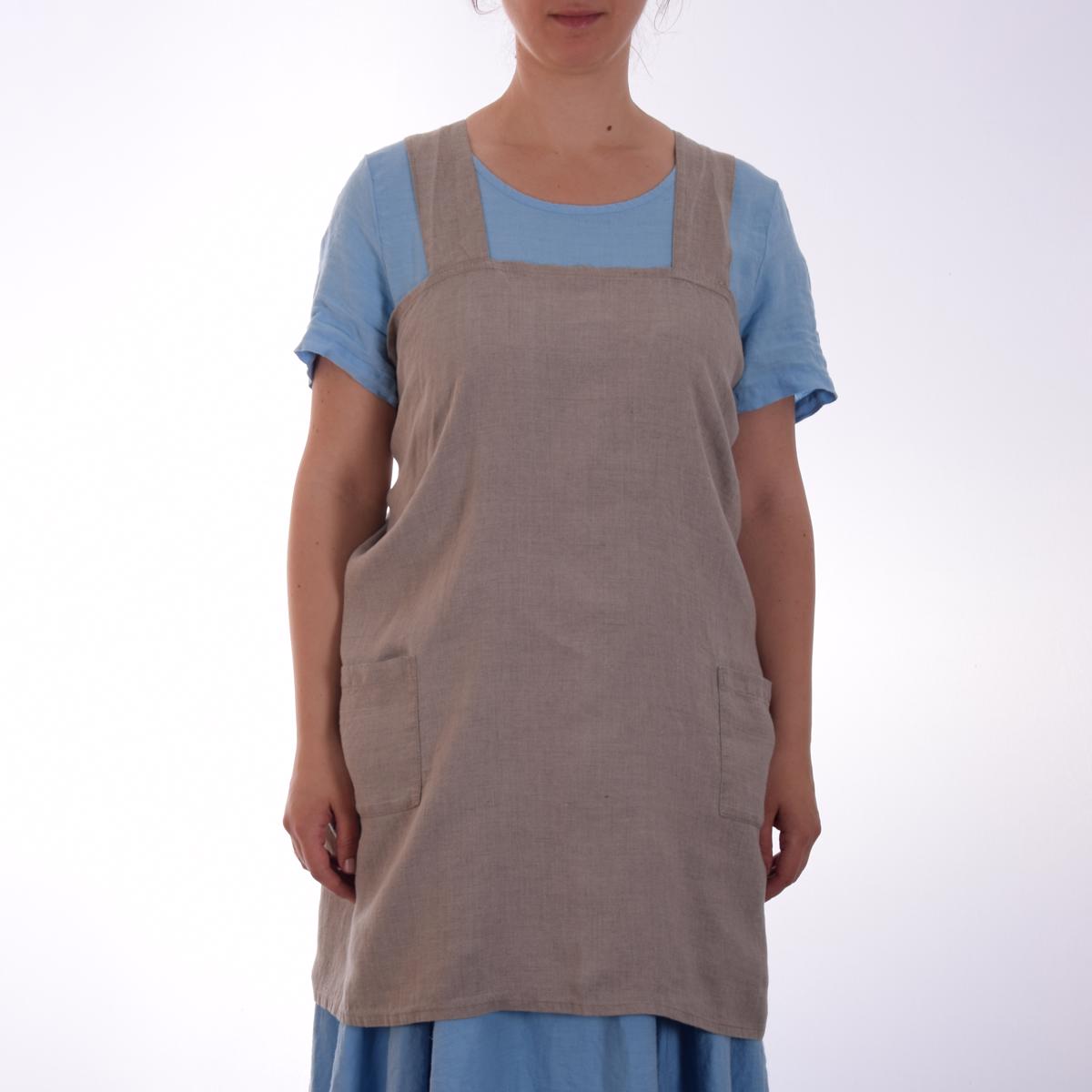 Natural - pinafore  apron