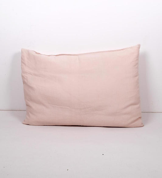 Pink pale  - linen pillowcase