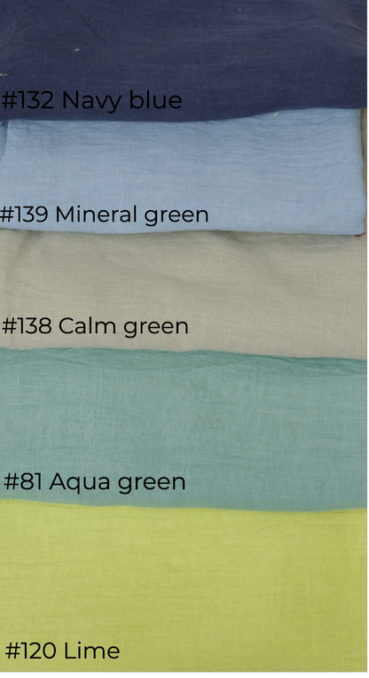 200gsm Stone washed linen fabric - 000SW200 by bolt