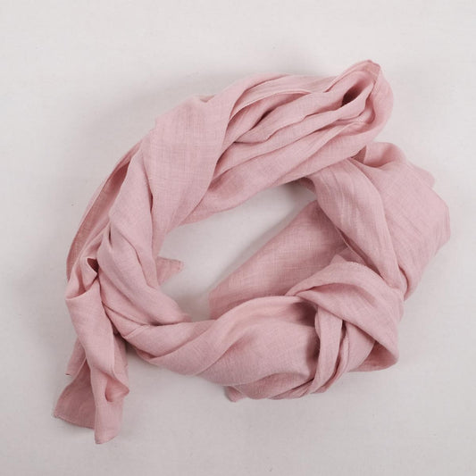 Pink pale - Linen scarf