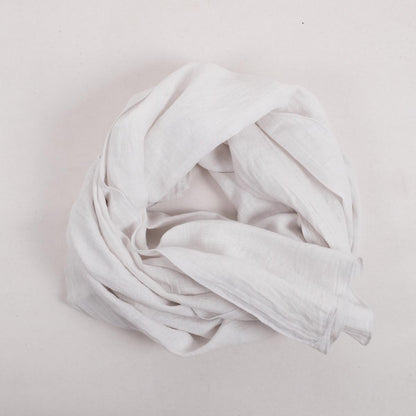 White bone - Linen scarf