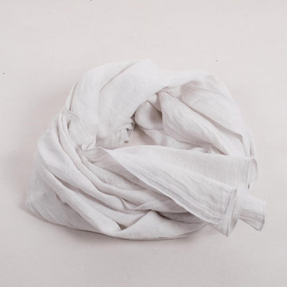 White bone - Linen scarf