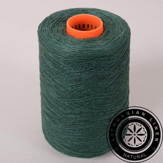 Green dark - Linen yarn