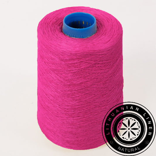 Pink bright - Linen yarn