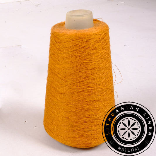 Yellow golden  - Linen yarn