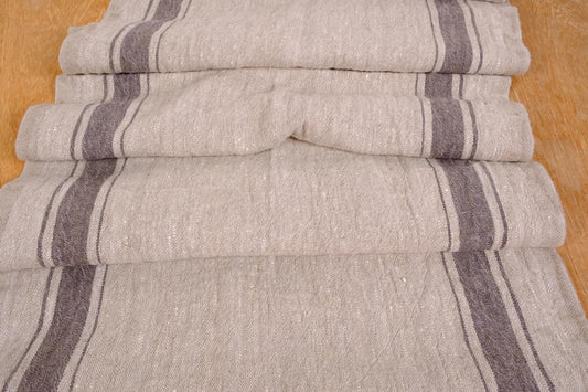 Grey natur - Grainsack weave  - extra heavy 579A