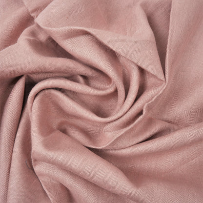 Herringbone - Dusty rose - linen fabric - 585M
