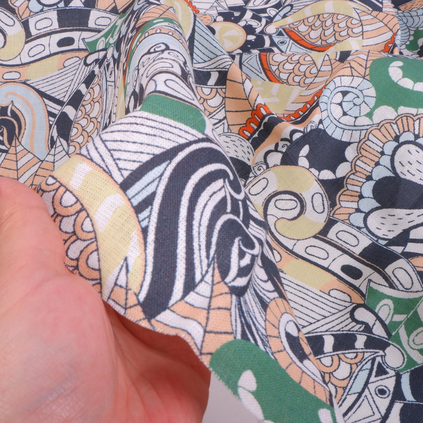 Ornamental digital print  - 9953P