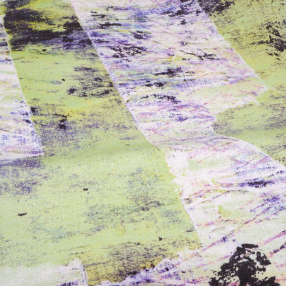 Digital green-black abstract print - 9957P