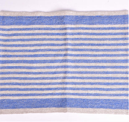 Natur linen napkin - blue stripes - Provence