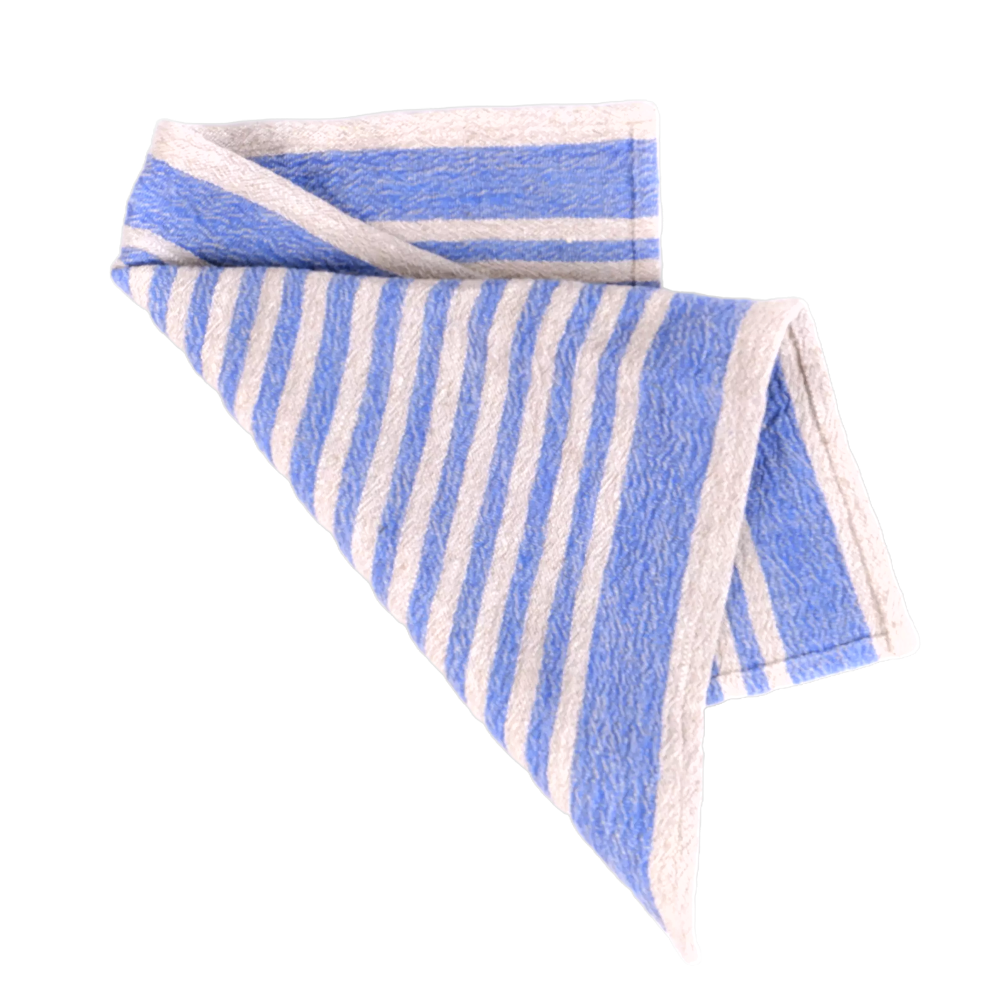 Natur linen napkin - blue stripes - Provence