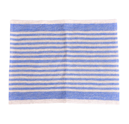 Natur linen napkin - blue stripes - Provence