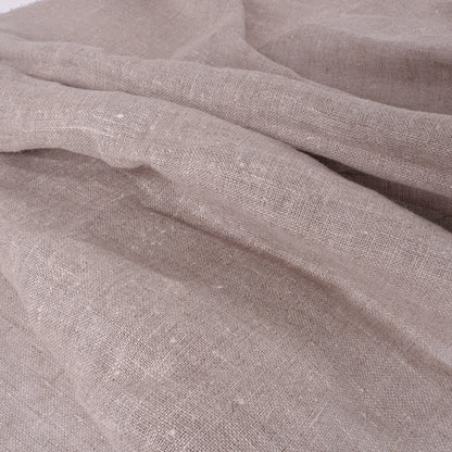 Heavy Sheer natur linen fabric -  regular - 331SH