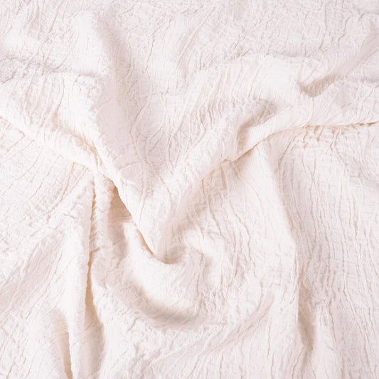 Offwhite - double sided linen fabric - wide - 8835