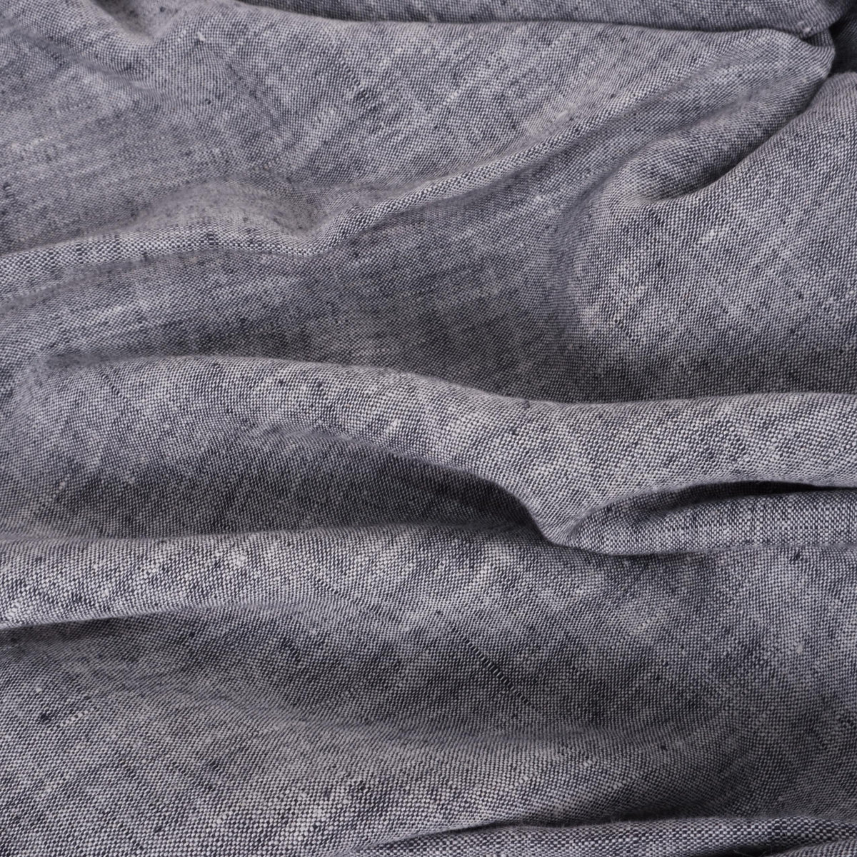 Gray Rattan Linen Chambre grey - linen fabric - 522M – LITHUANIAN LINEN