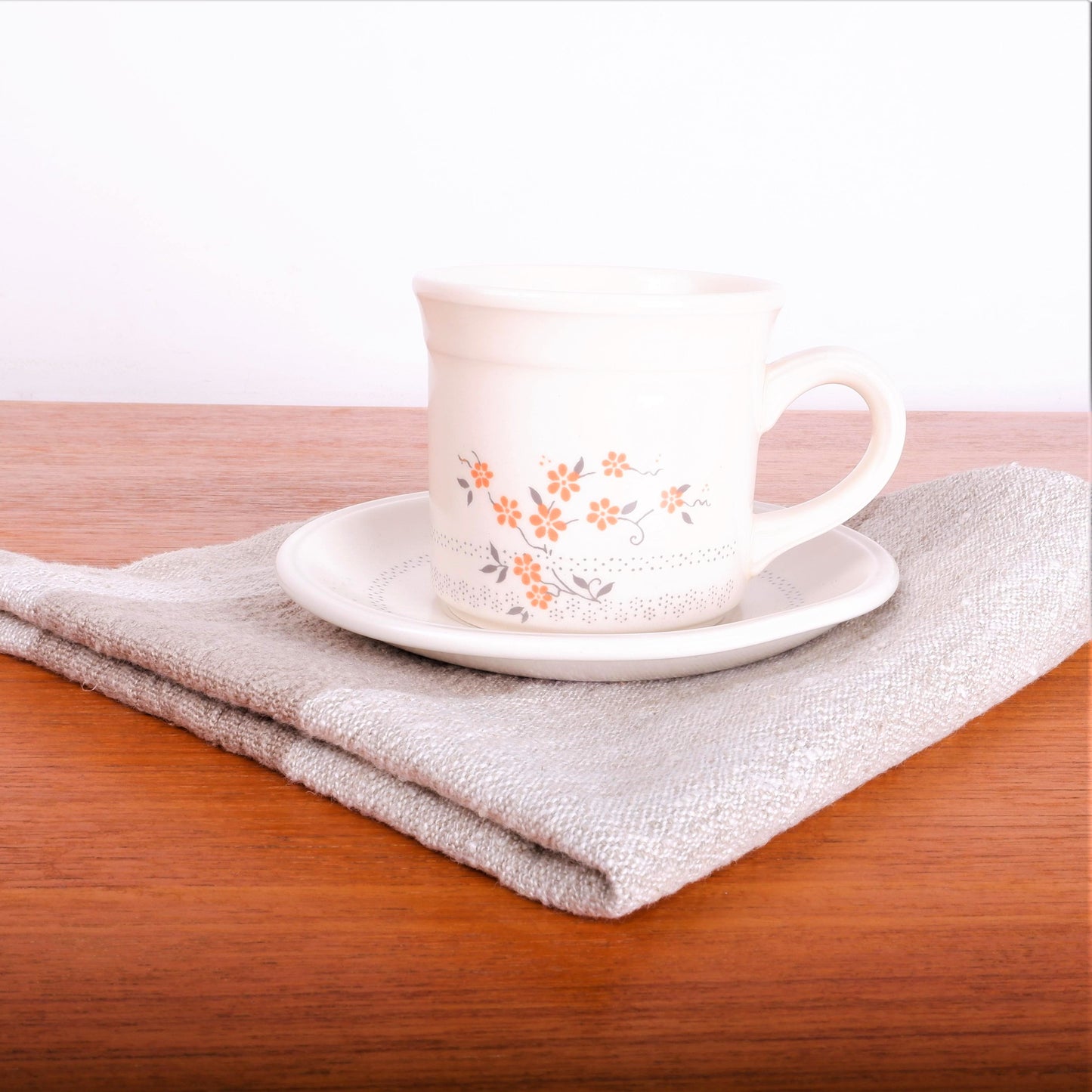 Natur - brown - striped linen napkin - Tuscany