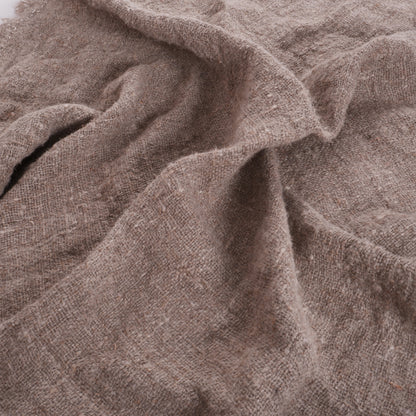 Extra heavy Sheer linen fabric -  natur - washed - 993SH