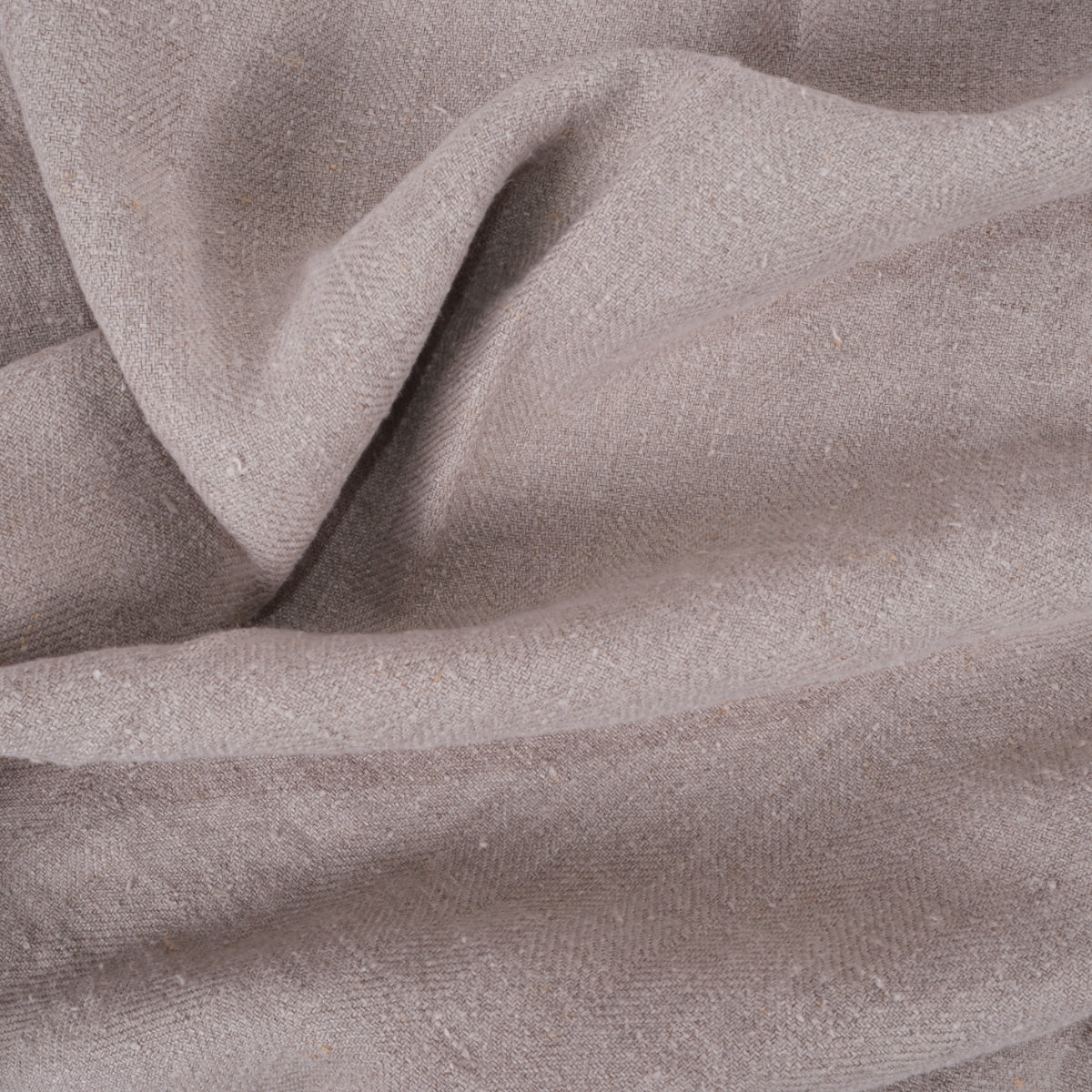 Natural - Broken twill - linen fabric - pre-washed - 568H