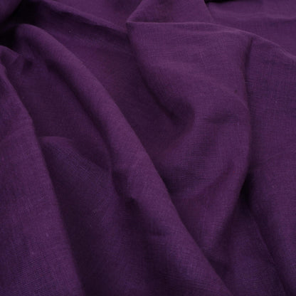 Purple - linen fabric - Regular - 180g/² - 590M