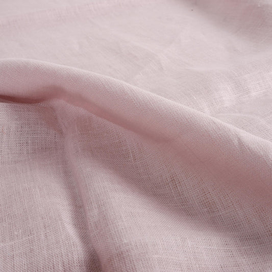 Blush pink - linen fabric - 180g/² - 598M
