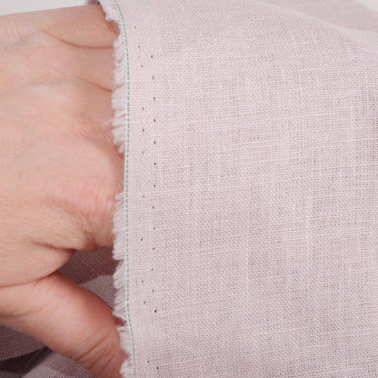 Blush pink - linen fabric - 180g/² - 598M