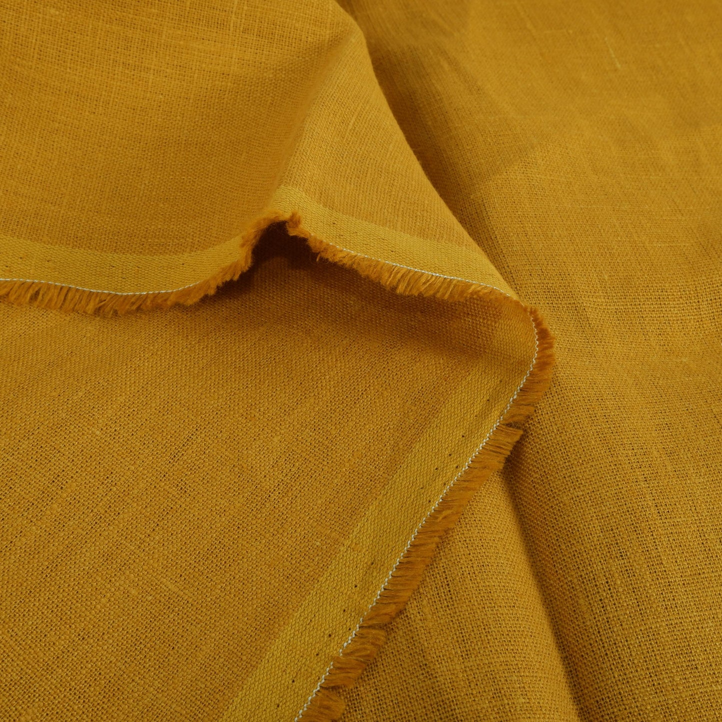 Mustard - linen fabric - Regular - 180g/² - 912M