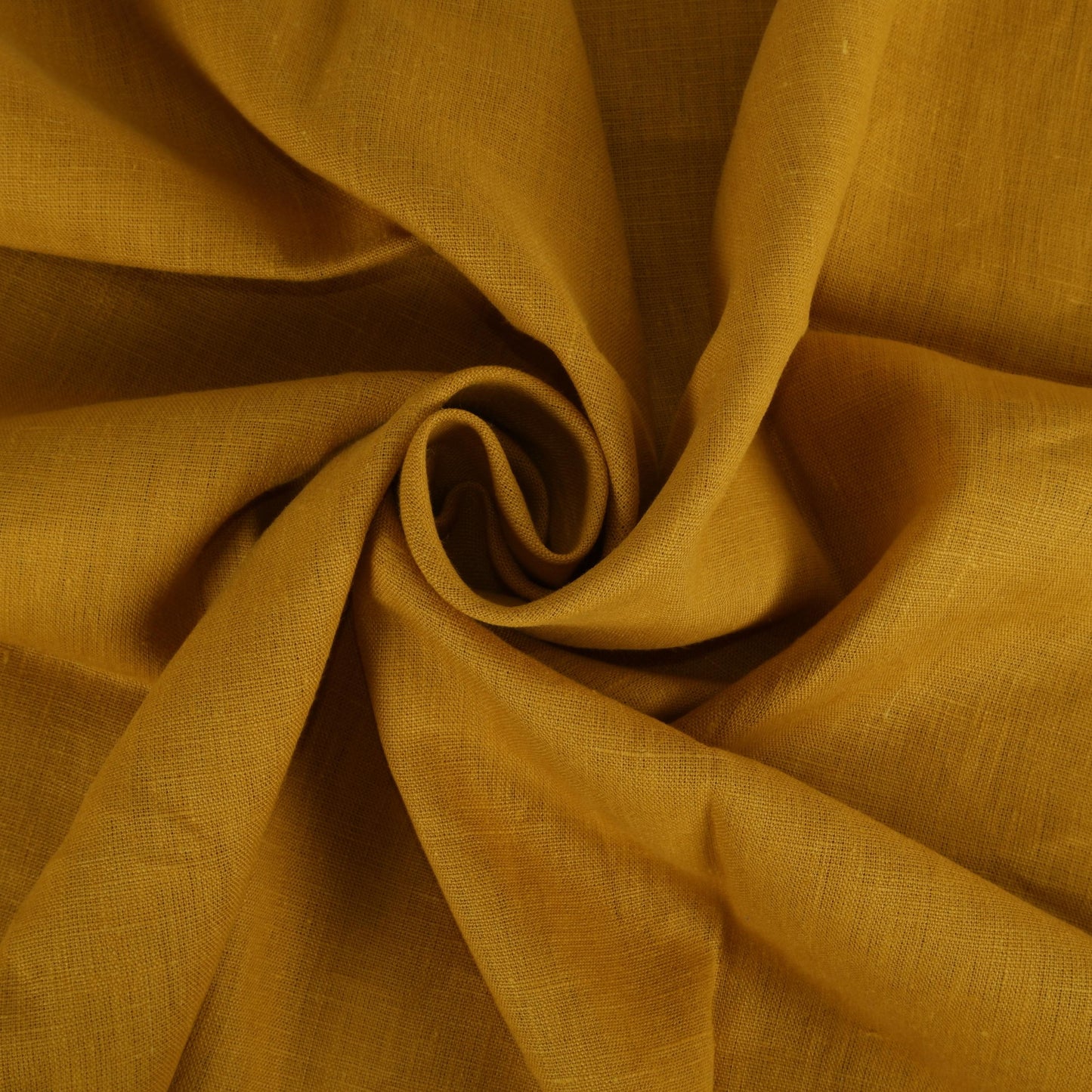 Mustard - linen fabric - Regular - 180g/² - 912M