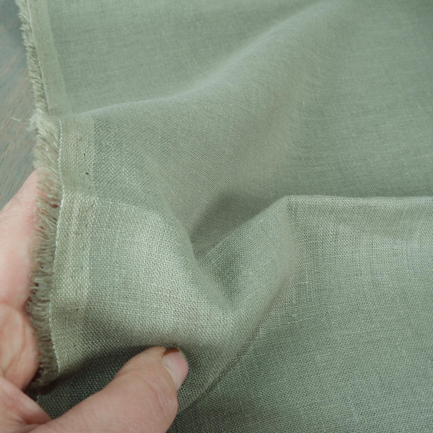 Desert sage - linen fabric - 180g/² - 592M