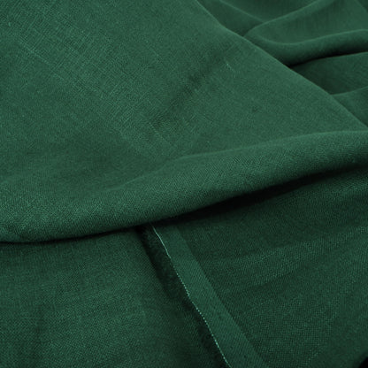 Hunter green- linen fabric - 180g/² - 594M