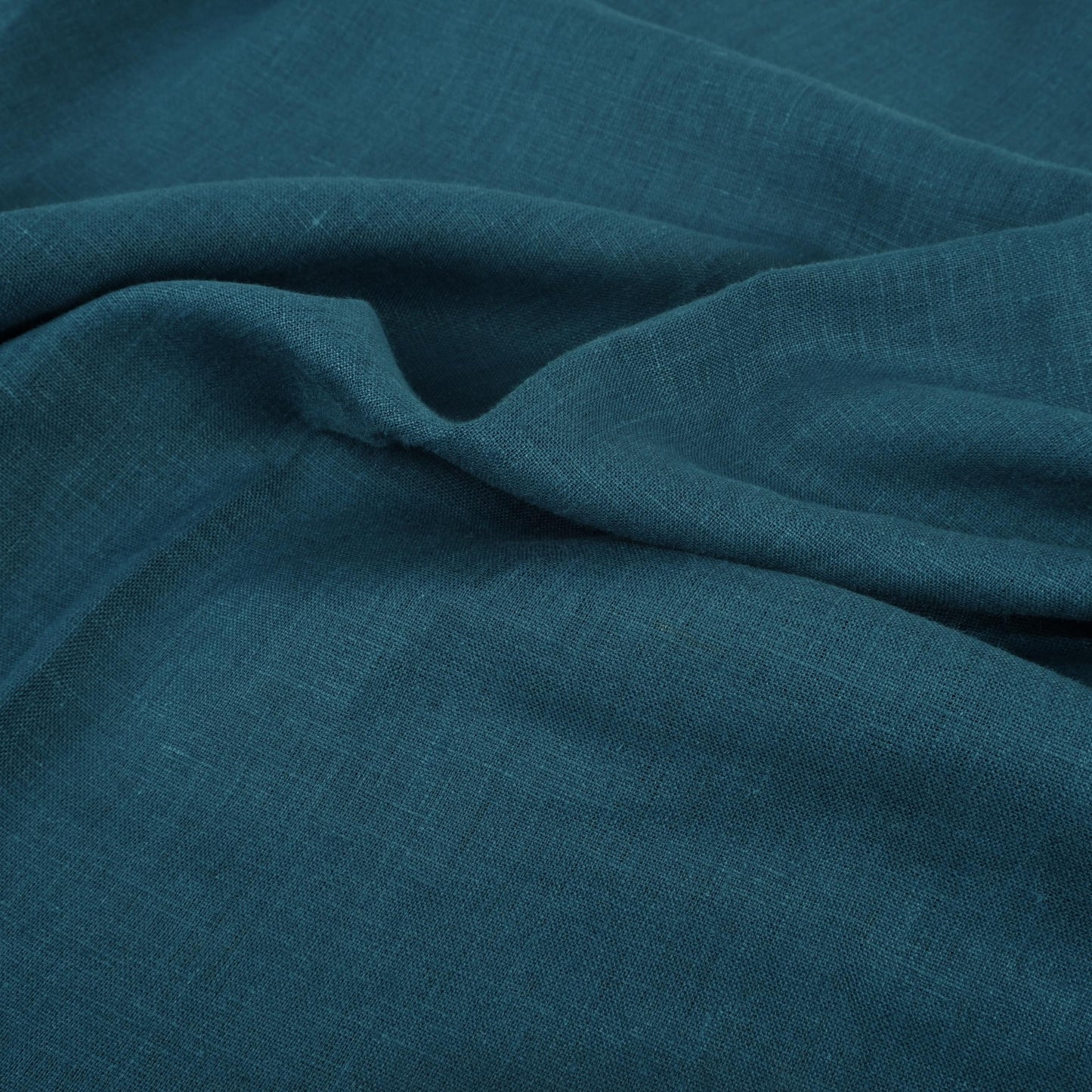 Saphire blue - linen fabric - 180g/² - 595M