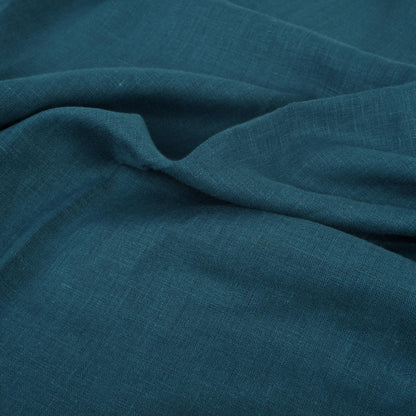 Saphire blue - linen fabric - 180g/² - 595M