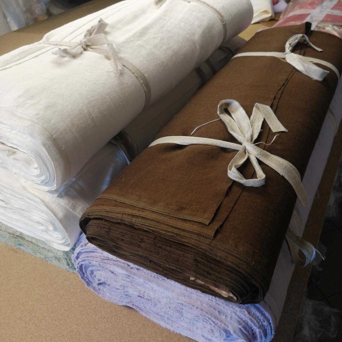 200gsm Stone washed linen fabric - 000SW200 by bolt