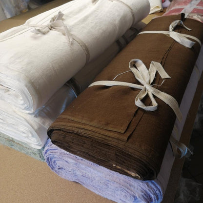 200gsm Stone washed linen fabric - 000SW200 by bolt