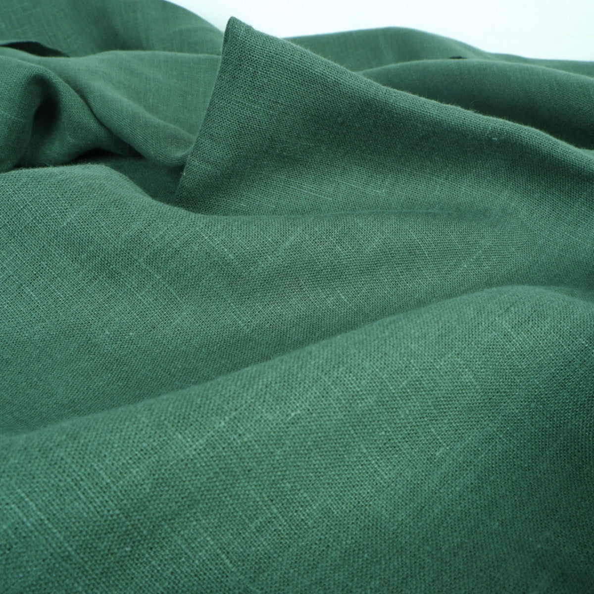 Taiga green - linen fabric - 230g/² - 638M