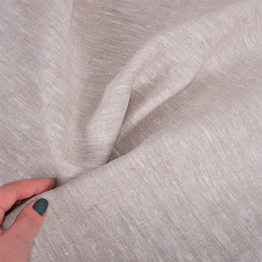 Natur oatmeal - chambre - heavy linen fabric - regular - 329H