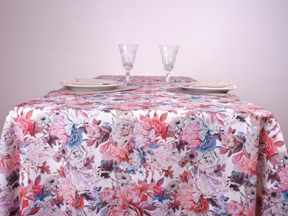 Floral tablecloth - Dahlias