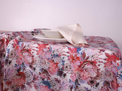 Floral tablecloth - Dahlias