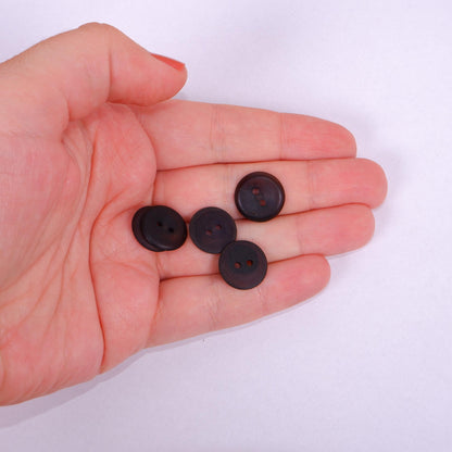 Horn buttons - size 15 mm -  2 holes
