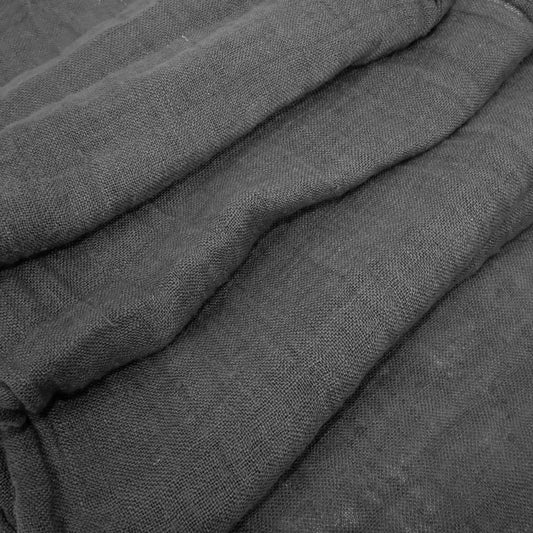 Fluffy linen fabric - Root grey - 6591SH