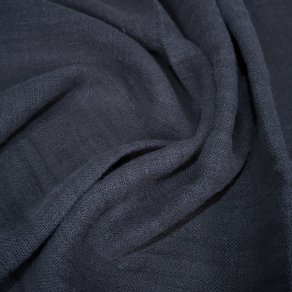 Fluffy  linen fabric - Porpoise grey - 6570 SH