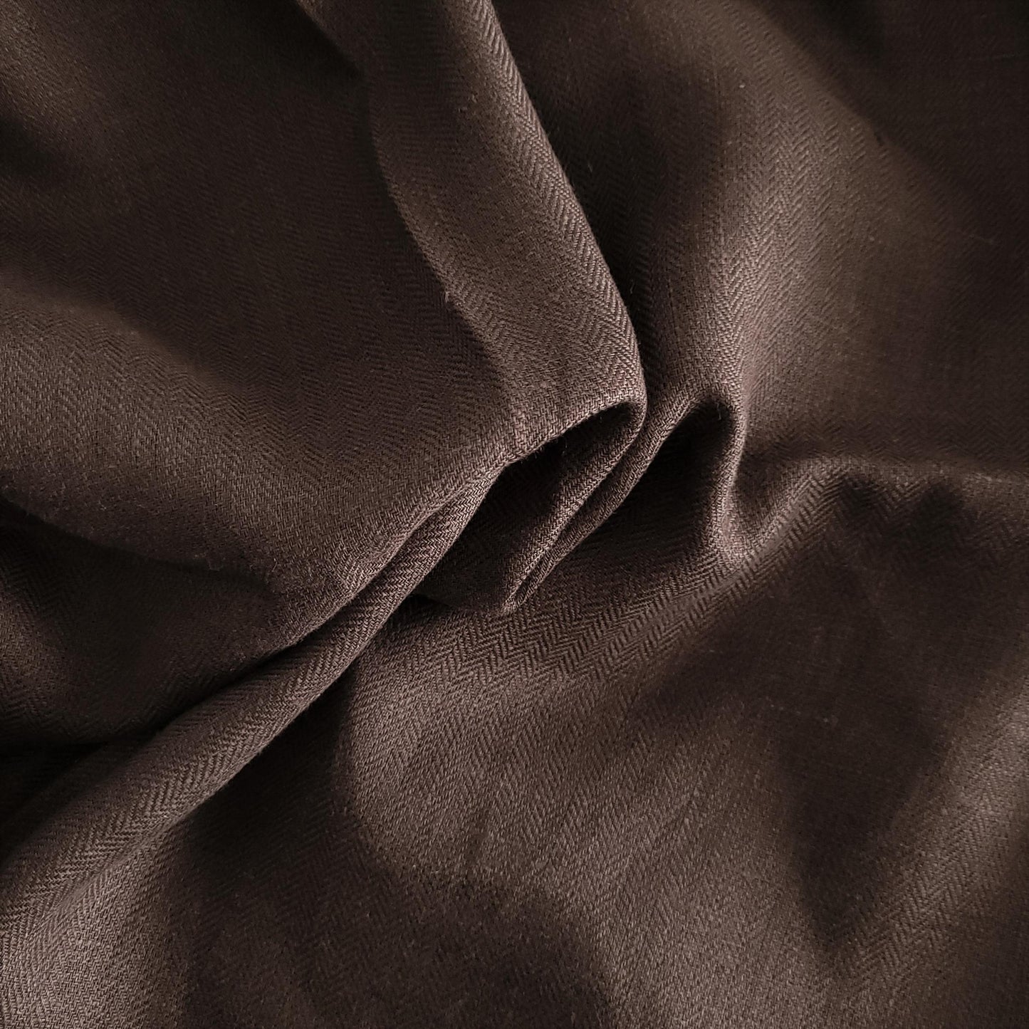 Herringbone - chocolate brown - 794H