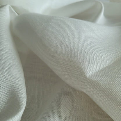 WIDE - Extra heavy - offwhite linen fabric - regular - 9936R