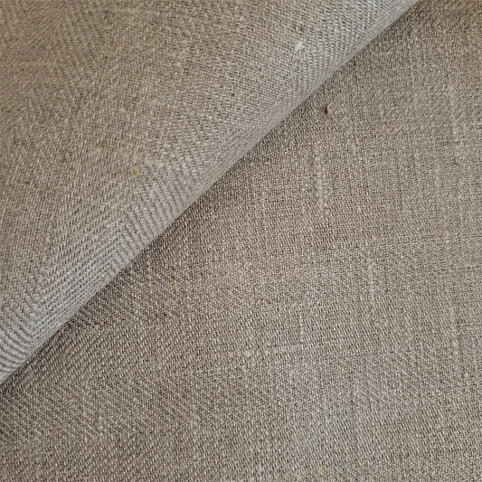 Natural - Broken twill - linen fabric - regular - 790H